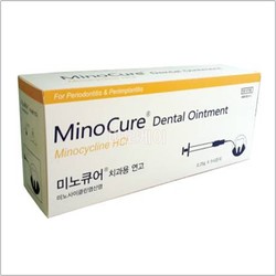 [나이벡]미노큐어 (치과용연고)  0.25<br> 미노사이클린염산염 